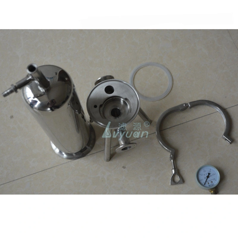 Floor Standing Type Sanitary Grade Stainless Steel 316L 10/20 Inch Single Fluid Filter Housing with 226 Connection