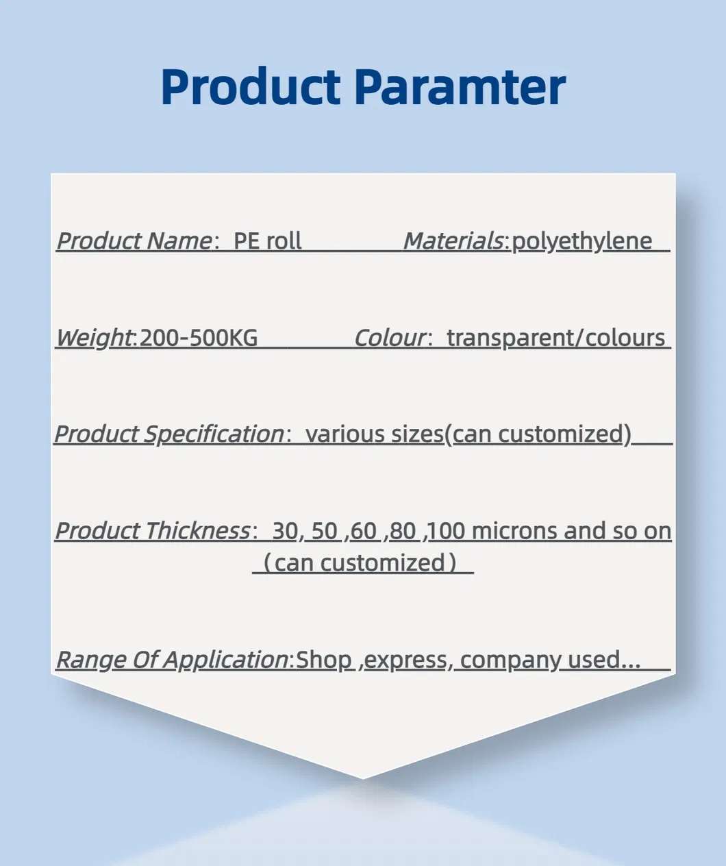 Multi-Layer Co-Extruded PE Film 2