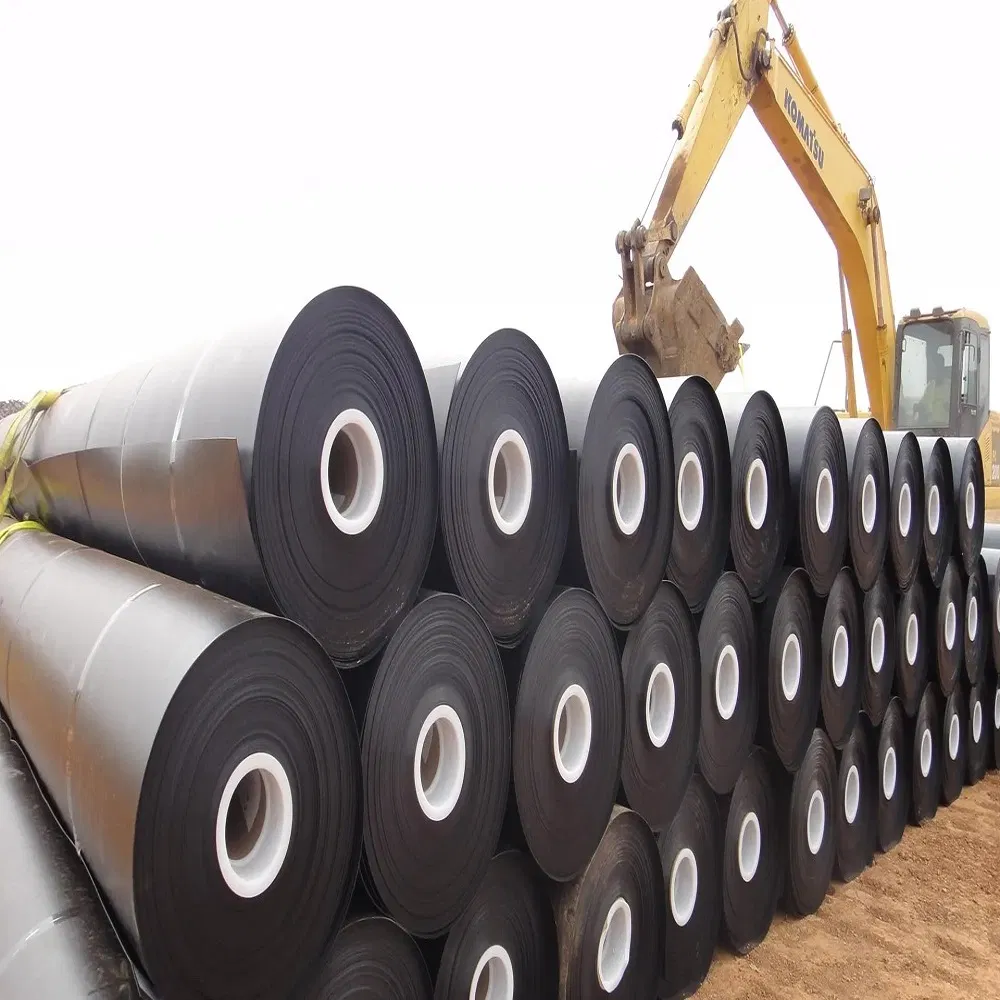 Fish Farm Pond Landfill 1mm/1.5mm/2.0mm Waterproof HDPE Geomembrane Manufacturer Pond Liner for Landfill Dam Water Containment