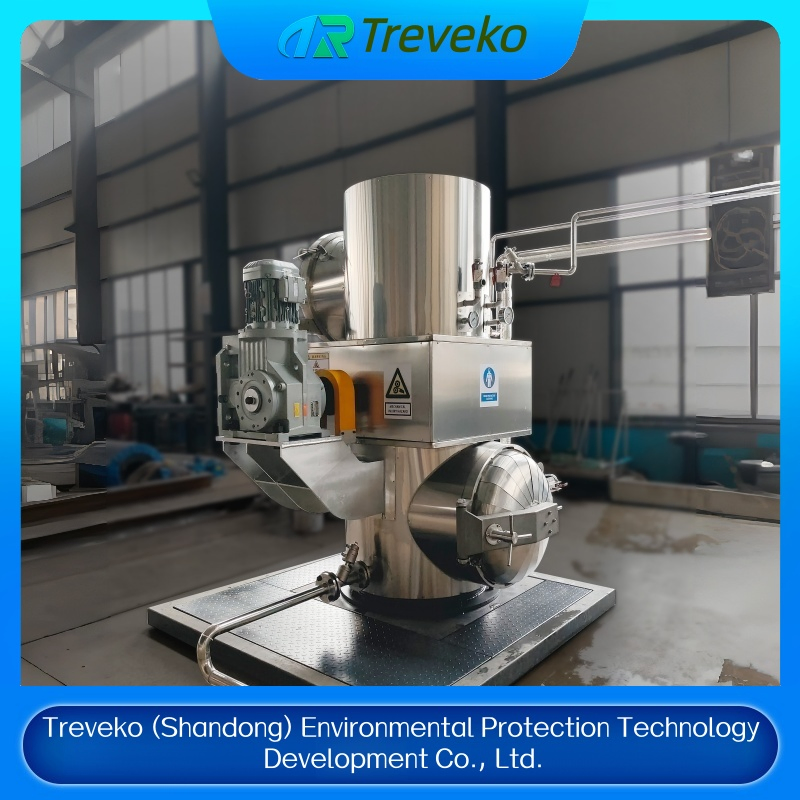 High-Capacity Vertical Steam Sterilizer for Pathogen Inactivation in Medical Waste