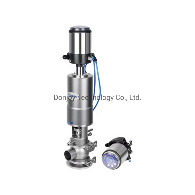 Flange Connection Pneumatic Mix-Proof Reversing Valve for Food Processing
