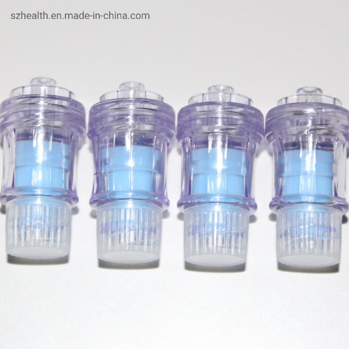 Suzhou Health Hot Sale Medical Sterile Medical Disposable Needle Free Injection Connector with Screw Caps