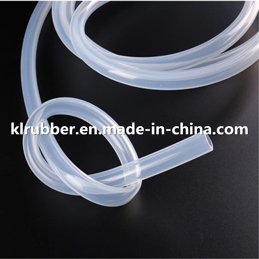 Clear Soft Thin Wall High Temp Platinum Cured Reinforced Medical Grade Silicone Rubber Tubing