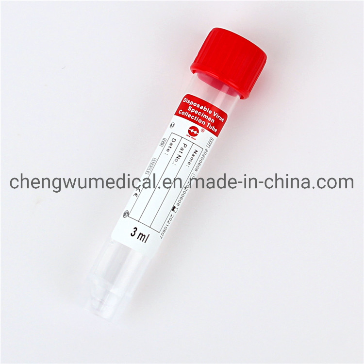 High Quality Non-Inactivation (VTM) Viral Transport Medium