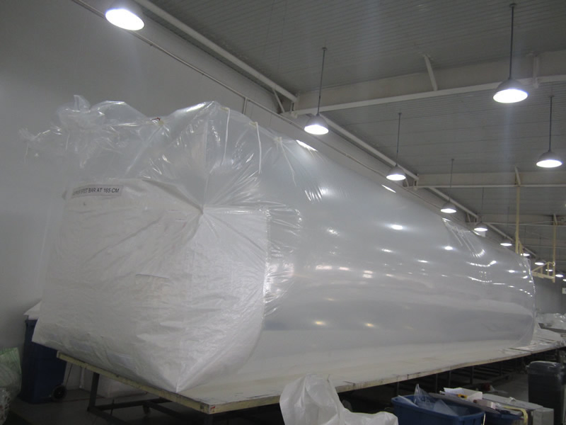 Factory Wholesale Dry Bulk Liner Bag Goods PP Bulk Container Liner Bag/ Bulk Liner for 20FT Container Powder/Seeds