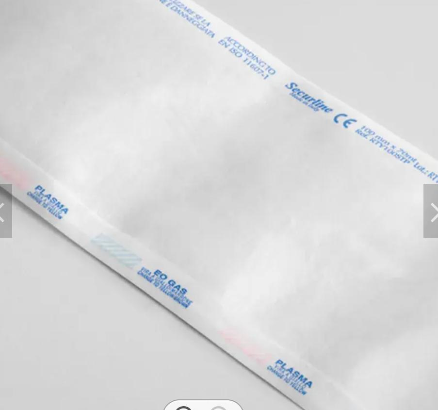 Tyvek Flat Roll Pouch for Plasma Sterilization Cssd Medical Packaging 100mmx70m