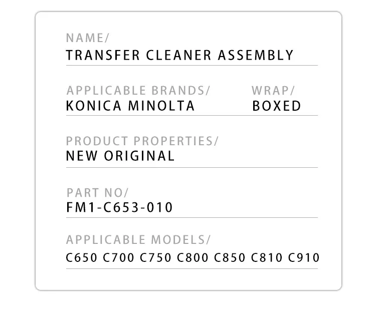 Transfer Cleaning Assembly 3