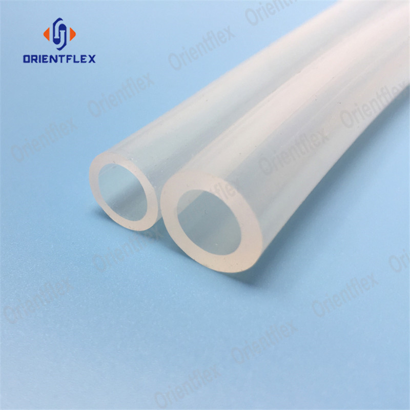 Clear Silicone Translucent Soft Rubber Pharmaceutical Medical Grade Tubing
