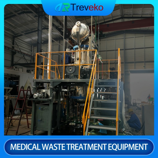 Innovative Vertical Medical Waste Steam Disinfection Equipment for Effective Pathogen Inactivation