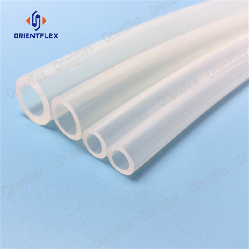 Clear Silicone Translucent Soft Rubber Pharmaceutical Medical Grade Tubing