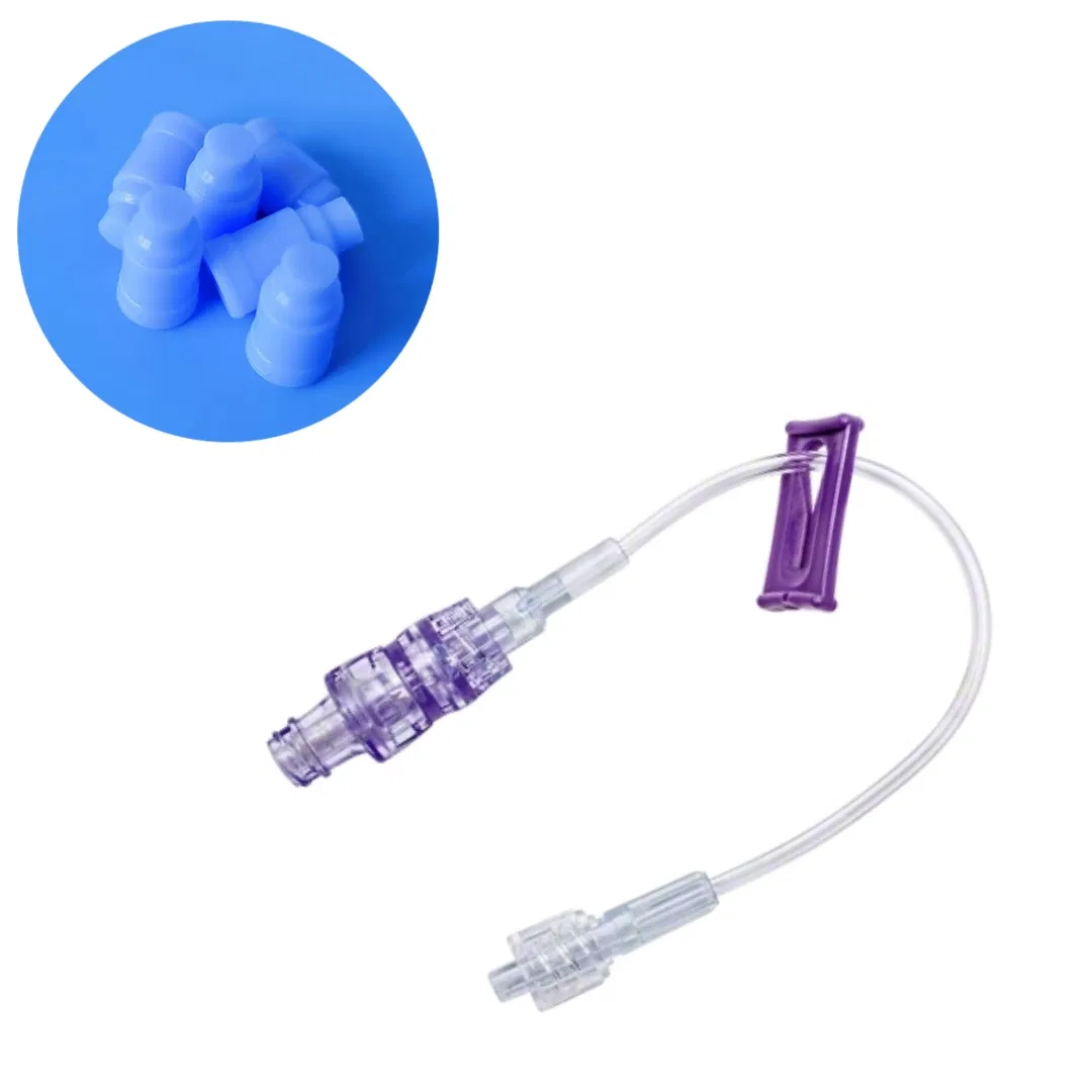 Medical Disposable Sterile Needle-Free Connector Single Use Injection Port