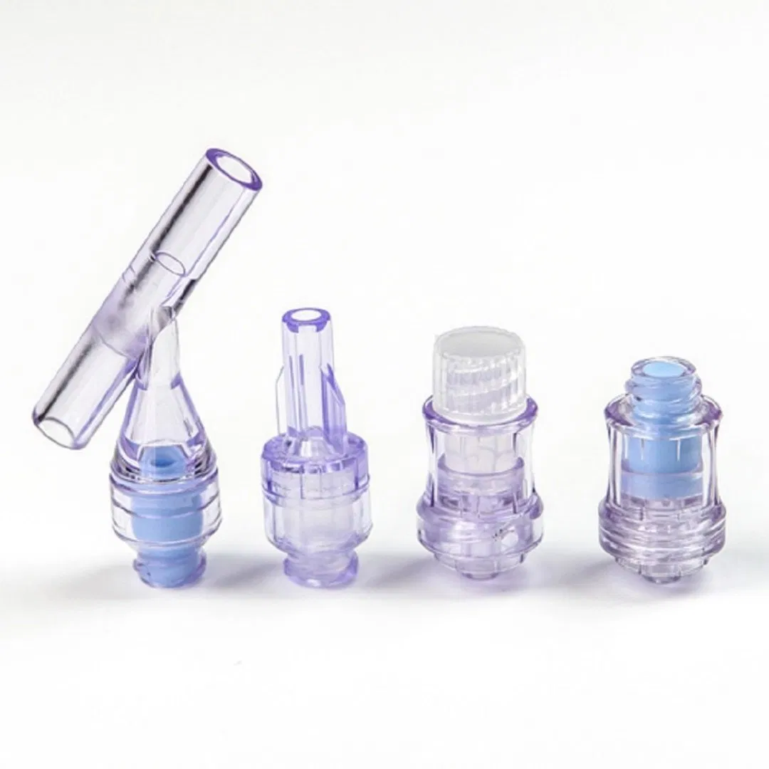Medical Disposable Sterile Needle-Free Connector Single Use Injection Port