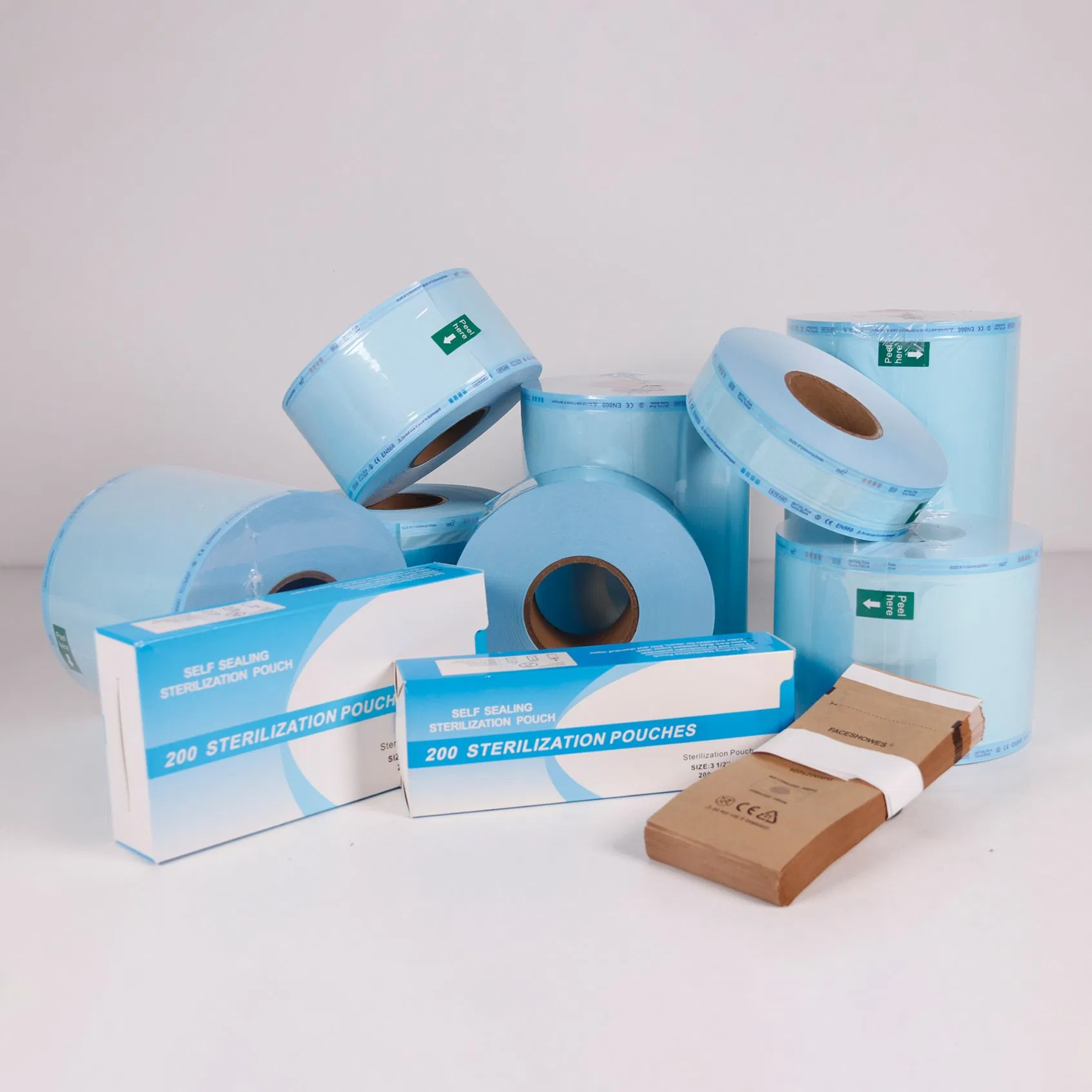 Tyvek Paper Packaging Sterilization Pouch Roll Disposable Medical Consumables