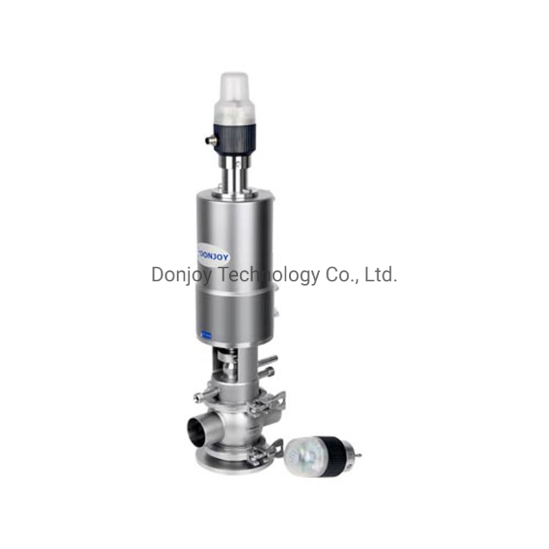Flange Connection Pneumatic Mix-Proof Reversing Valve for Food Processing