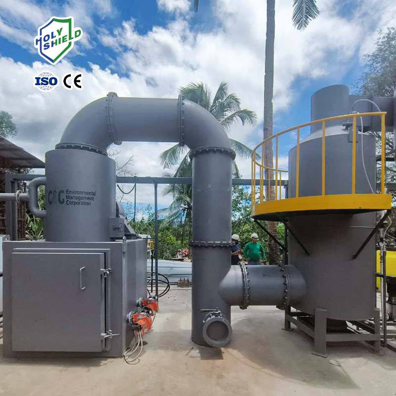 Odorless Medical Waste Incinerator for Dental Clinics with Complete Pathogen Inactivation