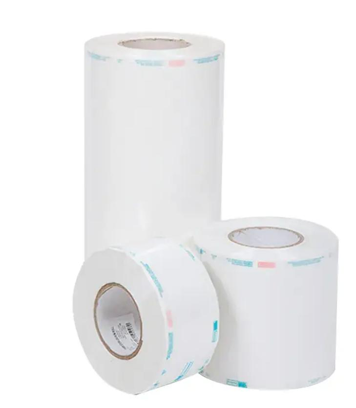 Tyvek Flat Roll Pouch for Plasma Sterilization Cssd Medical Packaging 100mmx70m