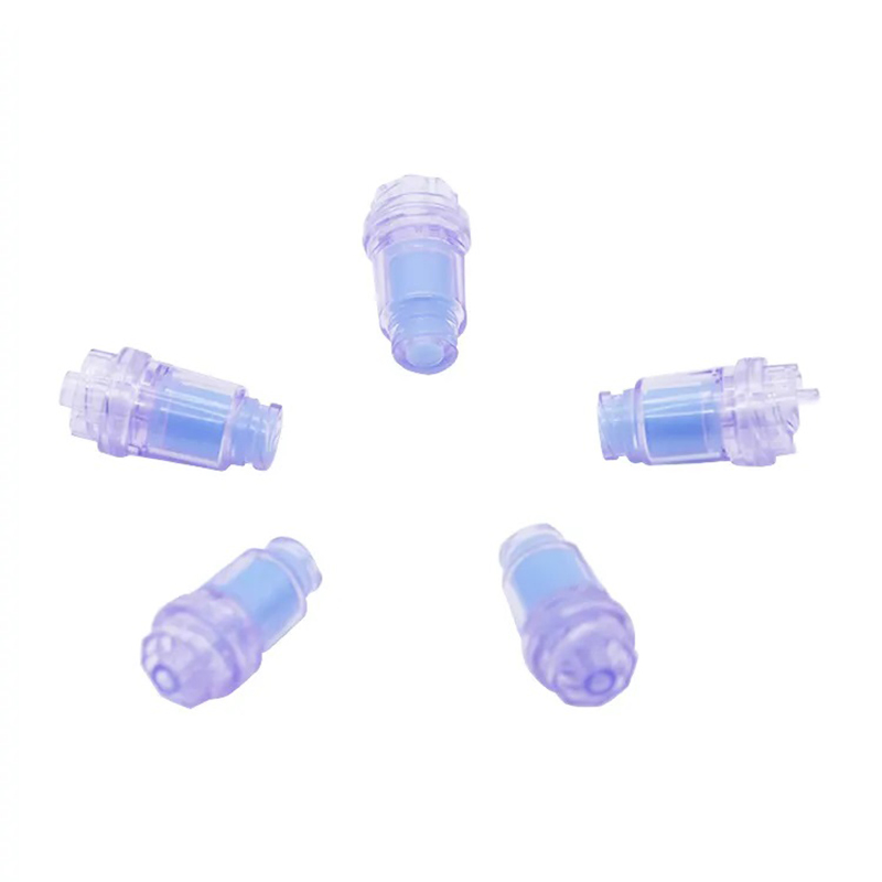 High Grade Transparent Straight Sterile General Medical Y Needle Free Valve Needleless Connector