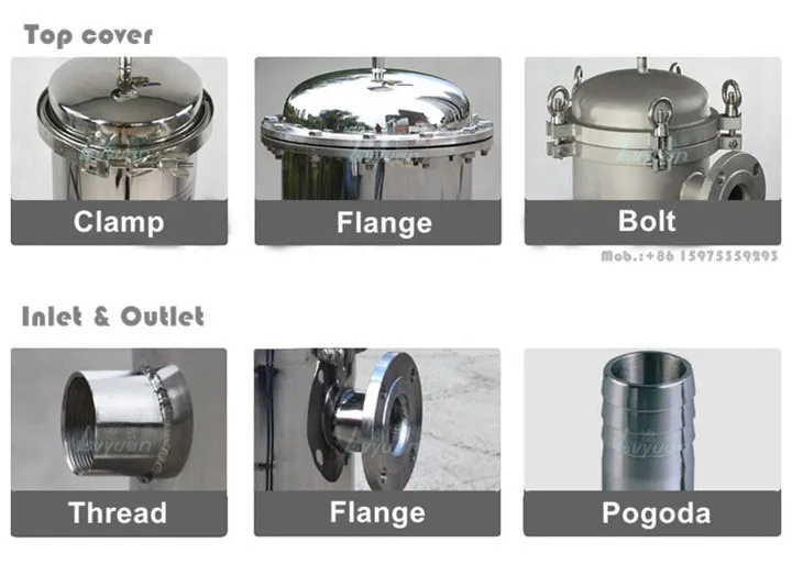 Different models selection