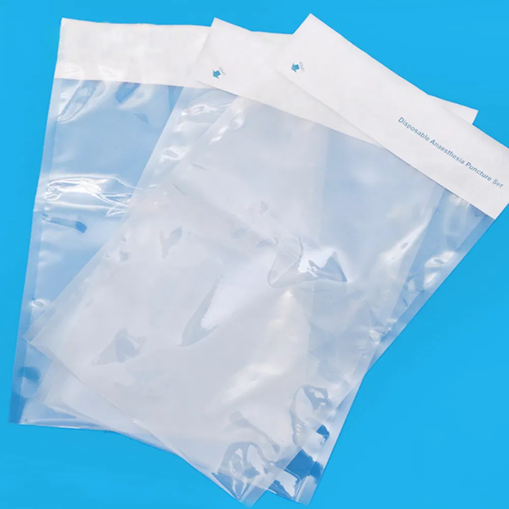 Tyvek Sterilization Plastic PE Header Bag/Pouches for Packing Surgical Pack/Kits