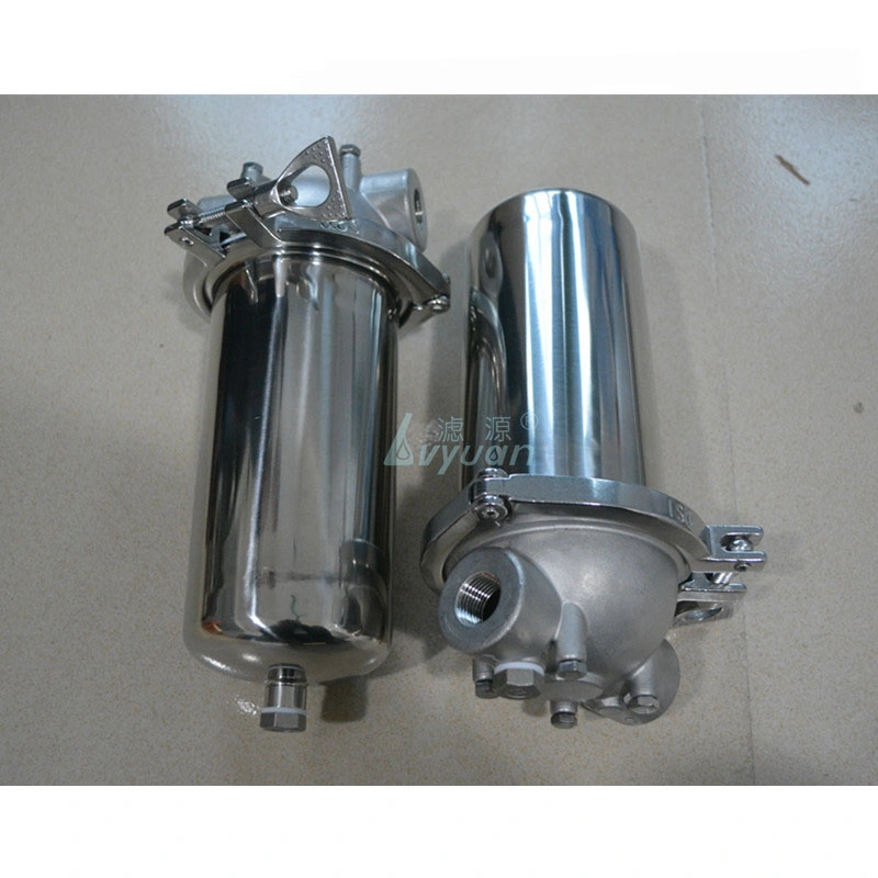 Floor Standing Type Sanitary Grade Stainless Steel 316L 10/20 Inch Single Fluid Filter Housing with 226 Connection
