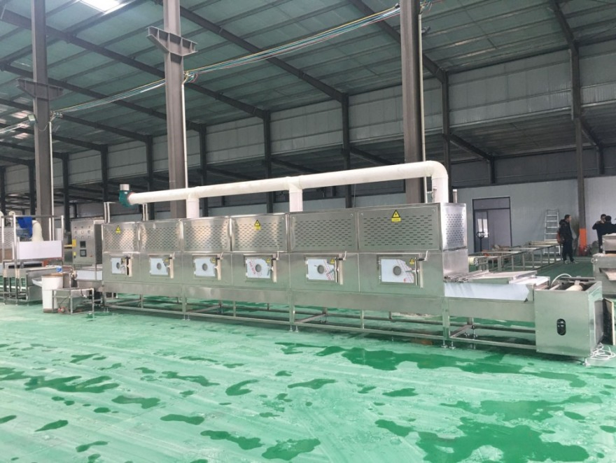 Black Soldier Fly Tenebrio Molitor Mealworms Dryer Microwave Inactivation Sterilization Drying Machine