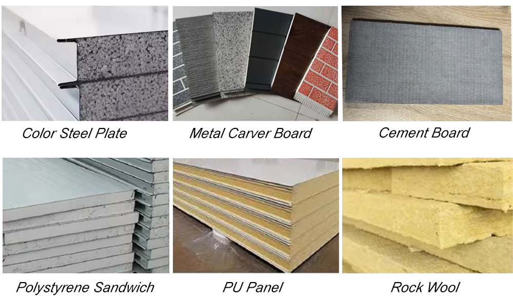 Wall Panel Materials