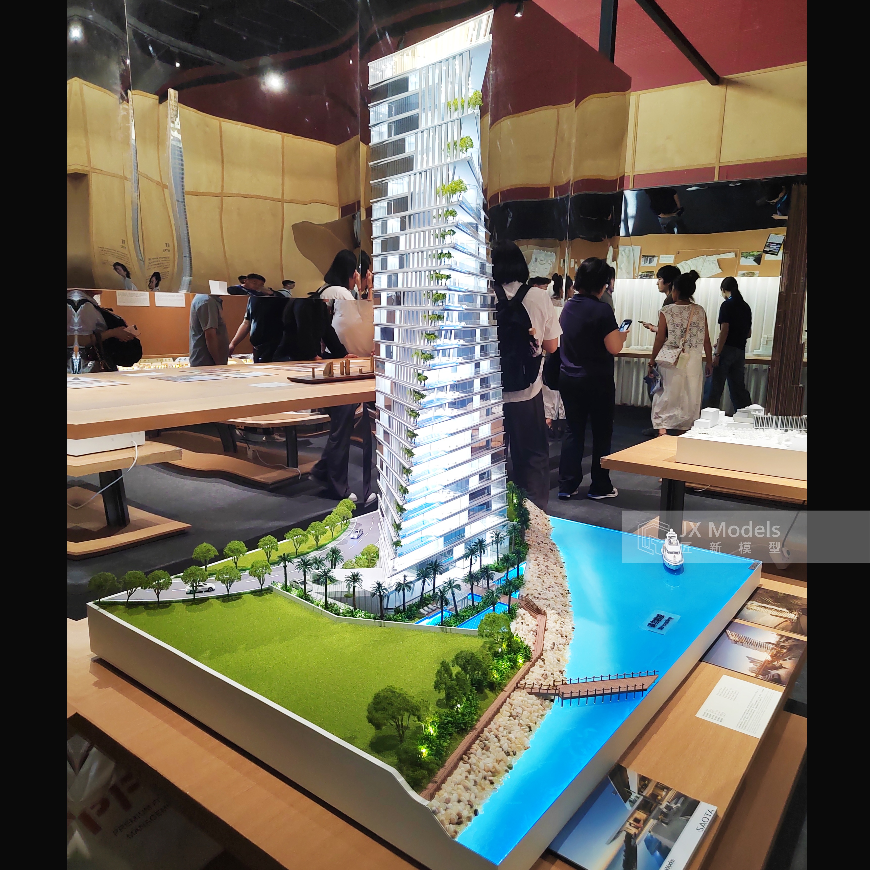 High-end Customized Apartment Building Model Scale Model Design And Production One-stop Service