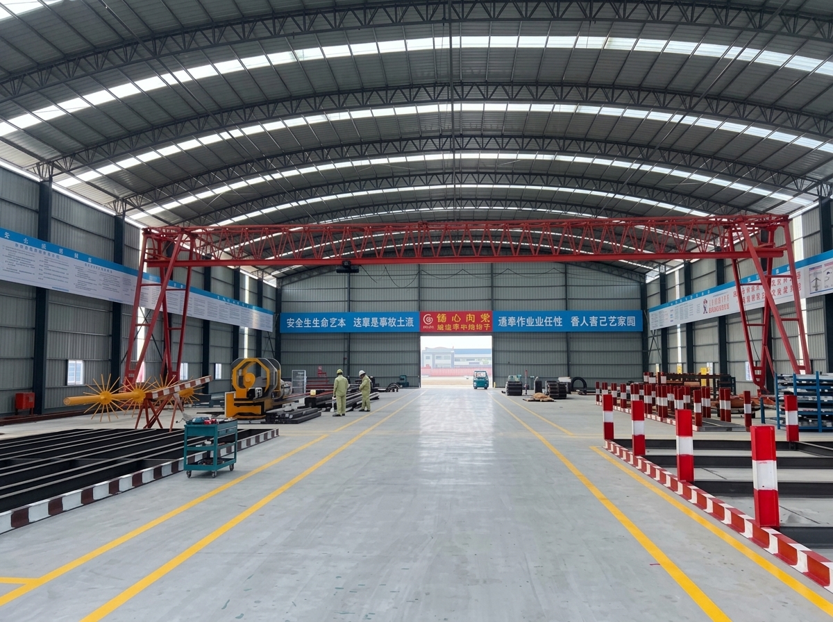 Pre-Engineered Prefabricated Steel Warehouse Easy Erecting Steel Column and Beam Frame Portal Frame Industrial Building