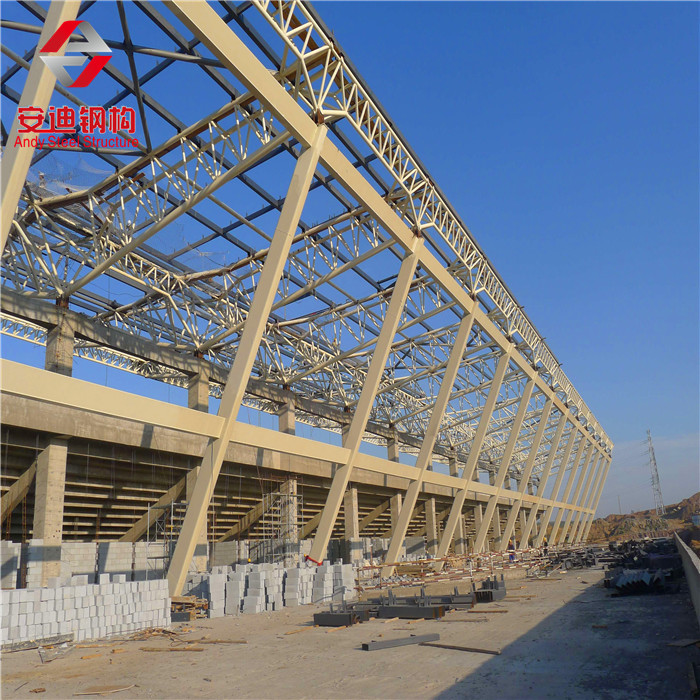 Prefabricated Steel Truss Waiting Room Detail