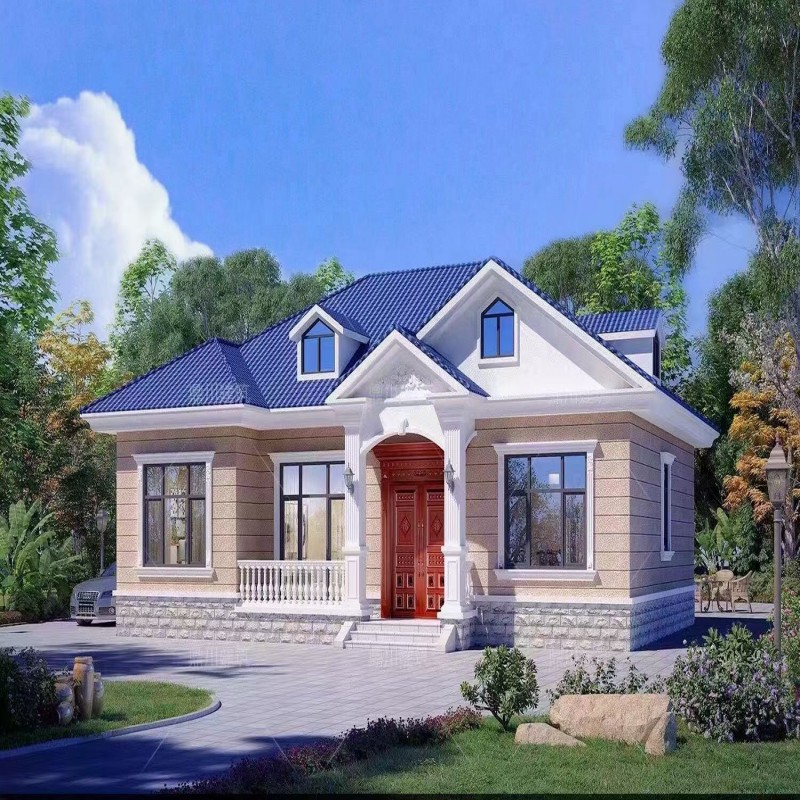 American Style, Energy-saving and Environmentally Friendly Light Steel Villa