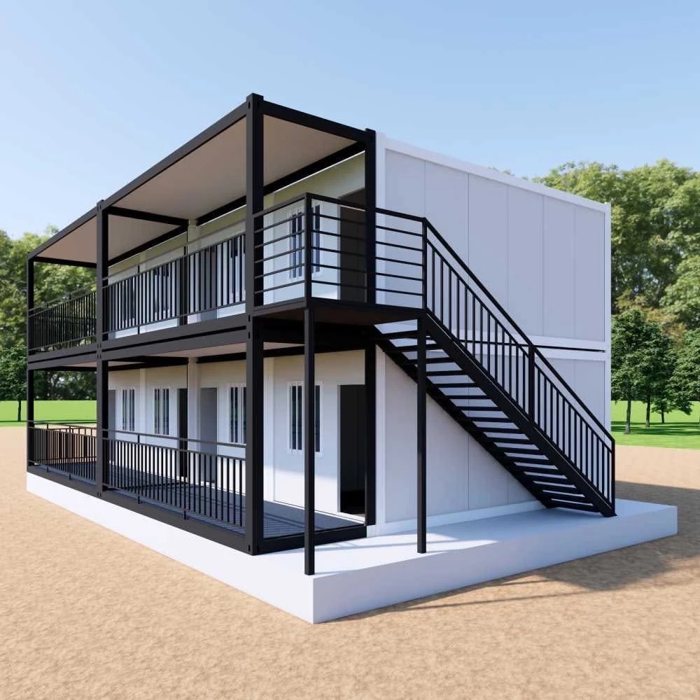 Fast Install Waterproof Modern Steel Container House With Stable Structure For Apartment Hotel Villa Industrial Use