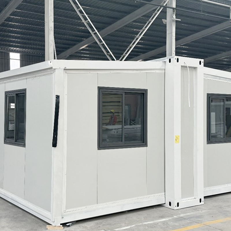 Factory-Built Expandable Steel Container Office Dormitory Housing with Sandwich Panel for Hotels and Villas (20ft Model)