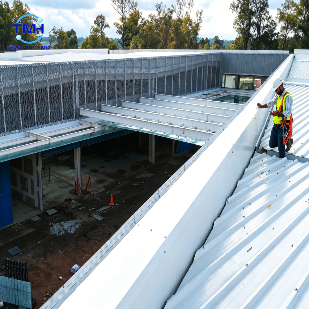 Factory Direct Custom Fabricated Pre Engineered Shopping Mall Structural Steel Framing Large Span Commercial Steel Building