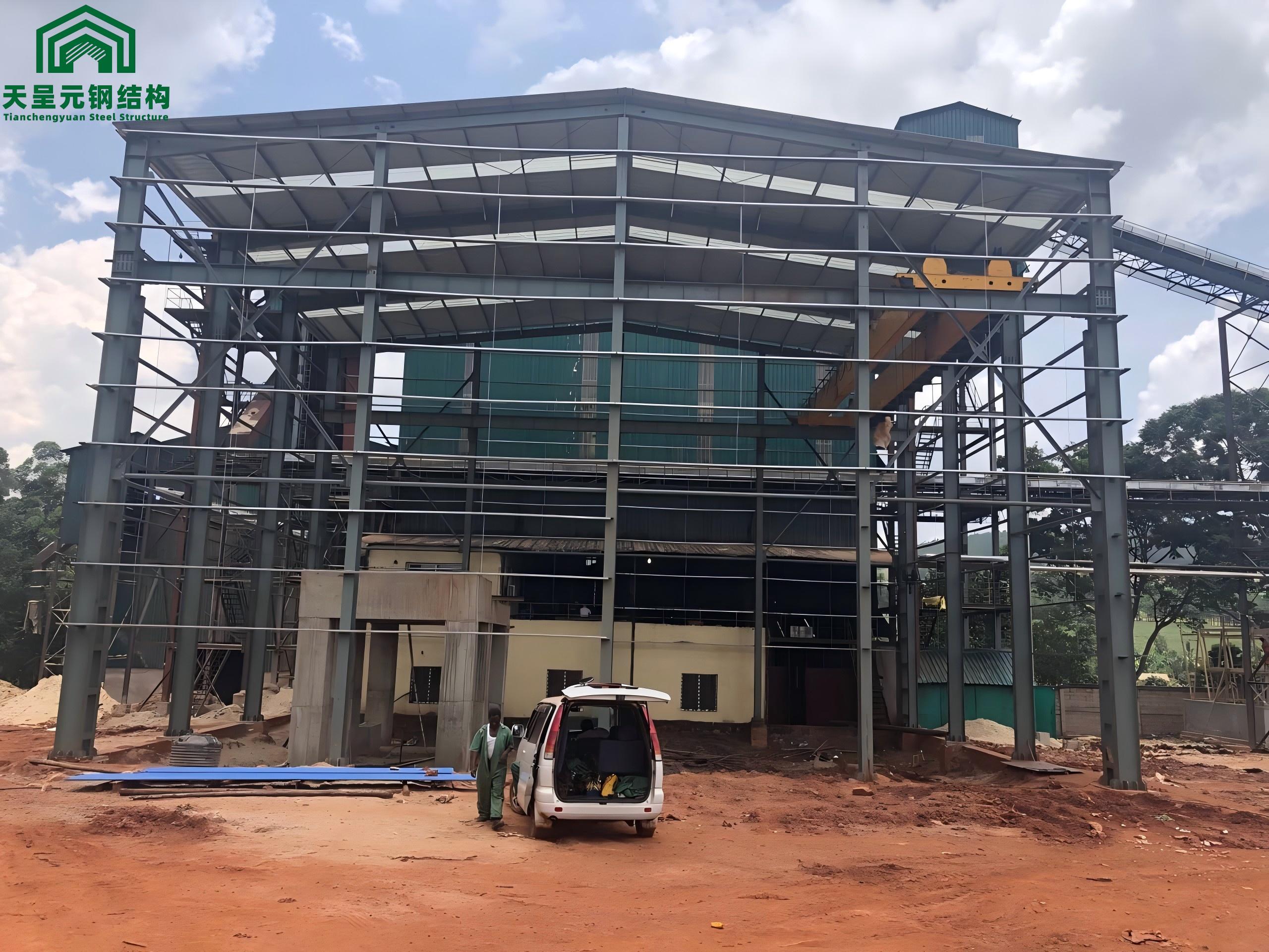 Steel Structure Guest House Prefabricated Modular Home Light Gauge Frame Modern Villa Design