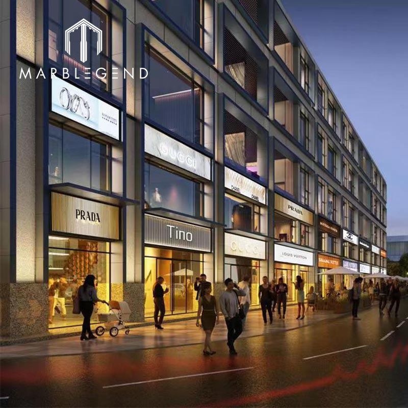 Modern High-end Hotel Design Integrates Into The High-rise Hotel Structure