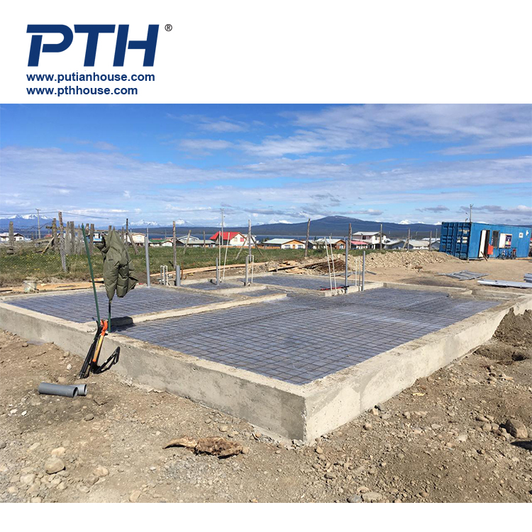 PTH Prefab Fast Construction Light Steel Structure Prefabricated Luxury House Villa Villa House Prefab on Sale