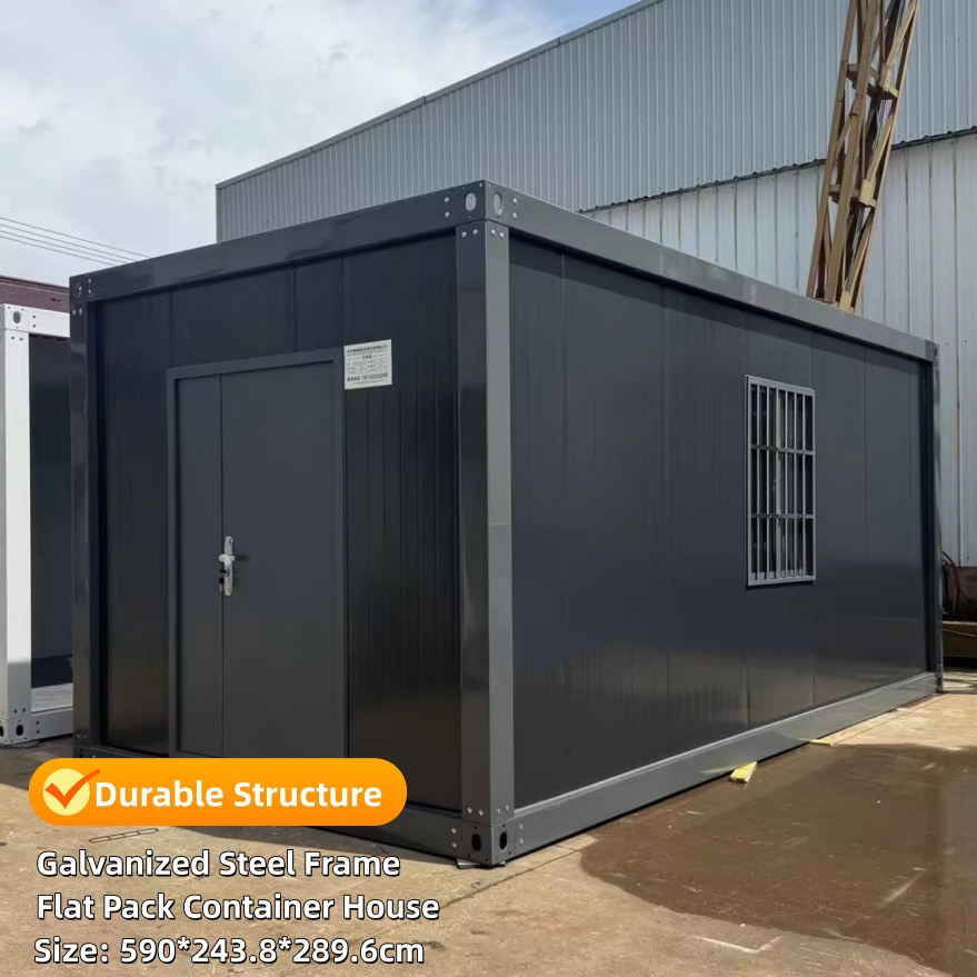 2 Storey Modular Container House Casa Modular Custom Triangle Roof Flat Pack Design Modern Villa Apartment