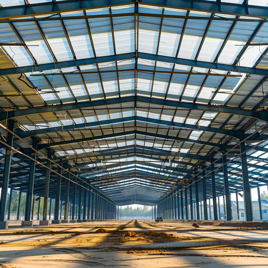 Hot Sale China Steel Structure Warehouse Light Portal Frame Building Structural Metal House Welding Bending Cutting S355 Steel
