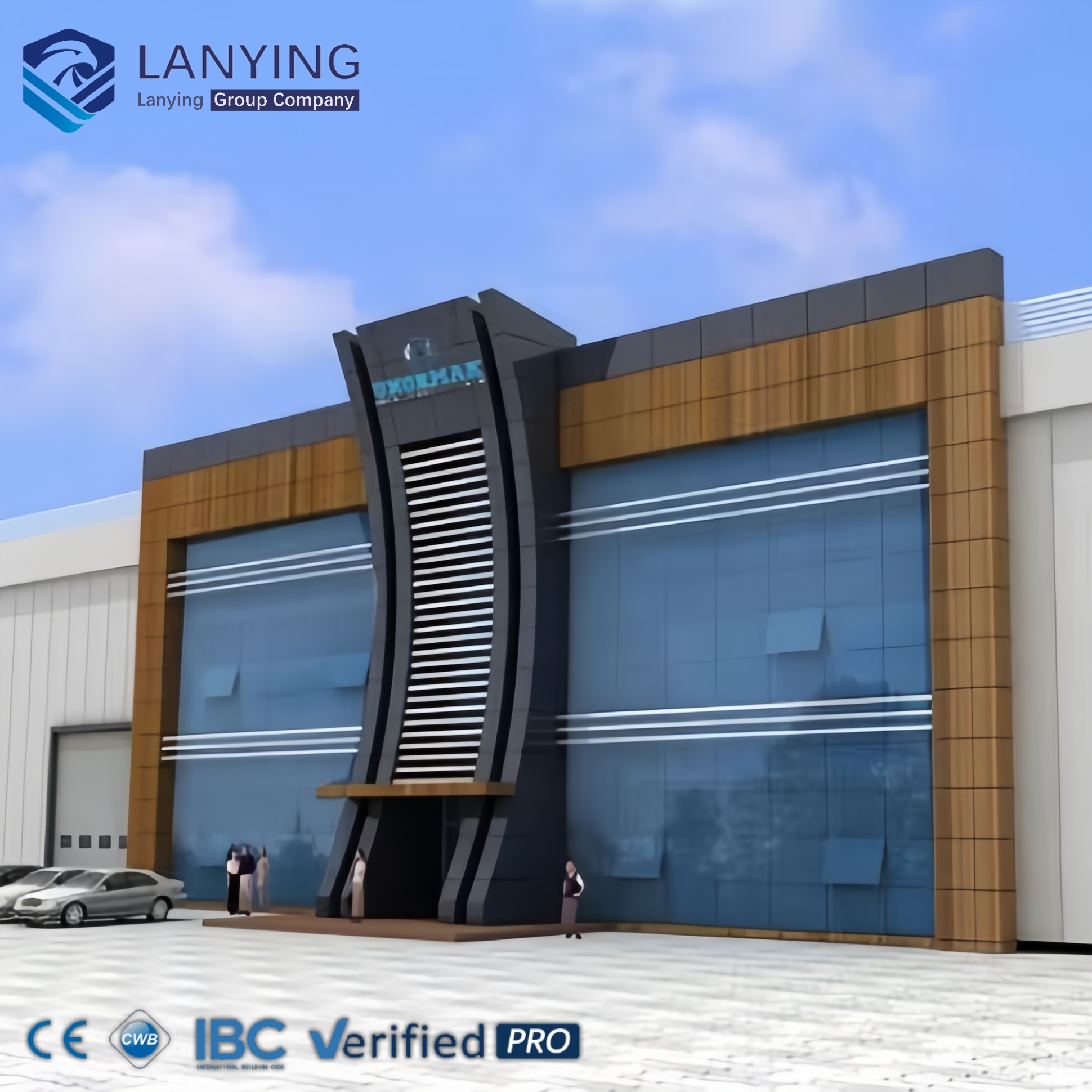 Durable Steel Building For Commercial Projects, Including Office, Retail And Mixed-Use Developments