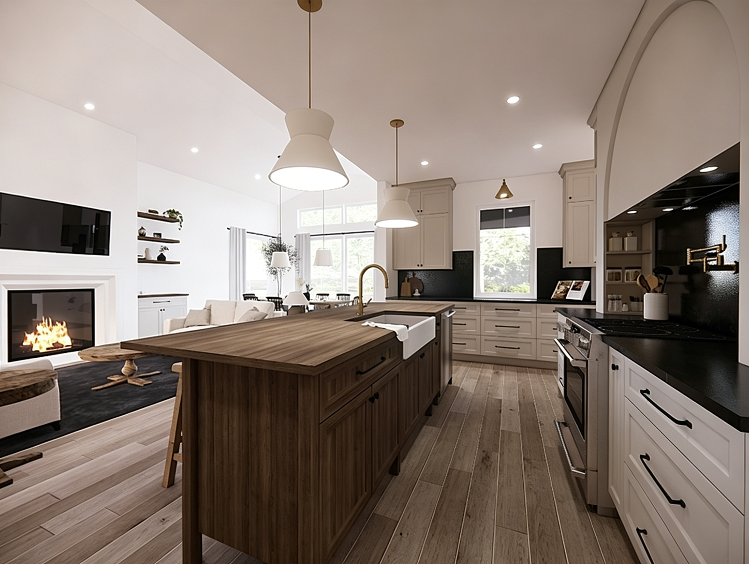 Villa Rendering Side