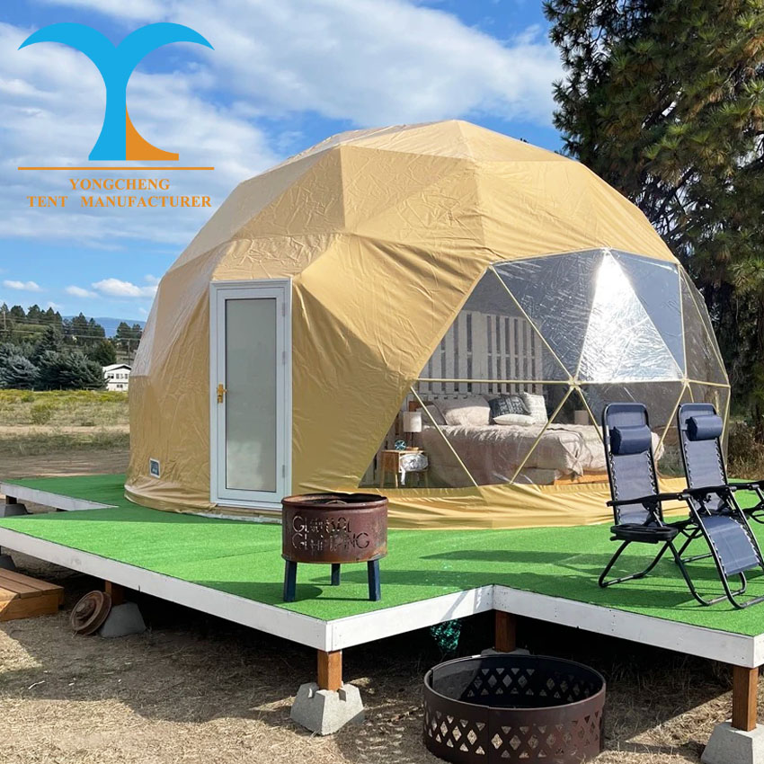 Bubble House pop up Tent Prefabricated House Mongolian Yurt Yurt House 4 Season Camping Tent Waterproof