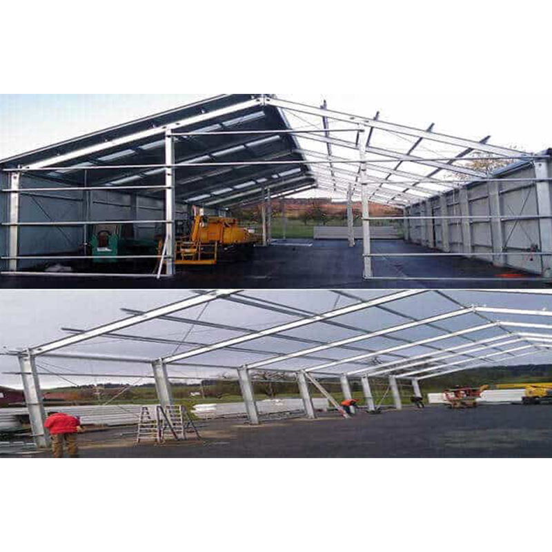Cheap Industrial Commercial Prefabricated Steel Frame Structure Warehouse Supplies