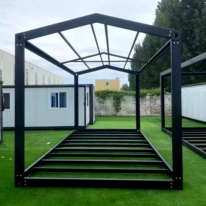 6x3x2.8 Meter 20ft Flat Pack Quick Assembly House Container Galvanized Steel Prefab House Container Frame Home