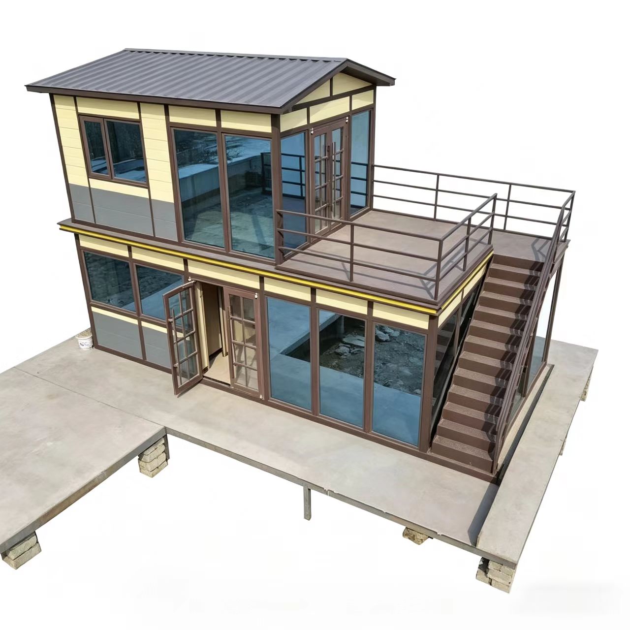 Factory Price Prefab Villa Modern Light Steel Structure Prefabricated House for Sale