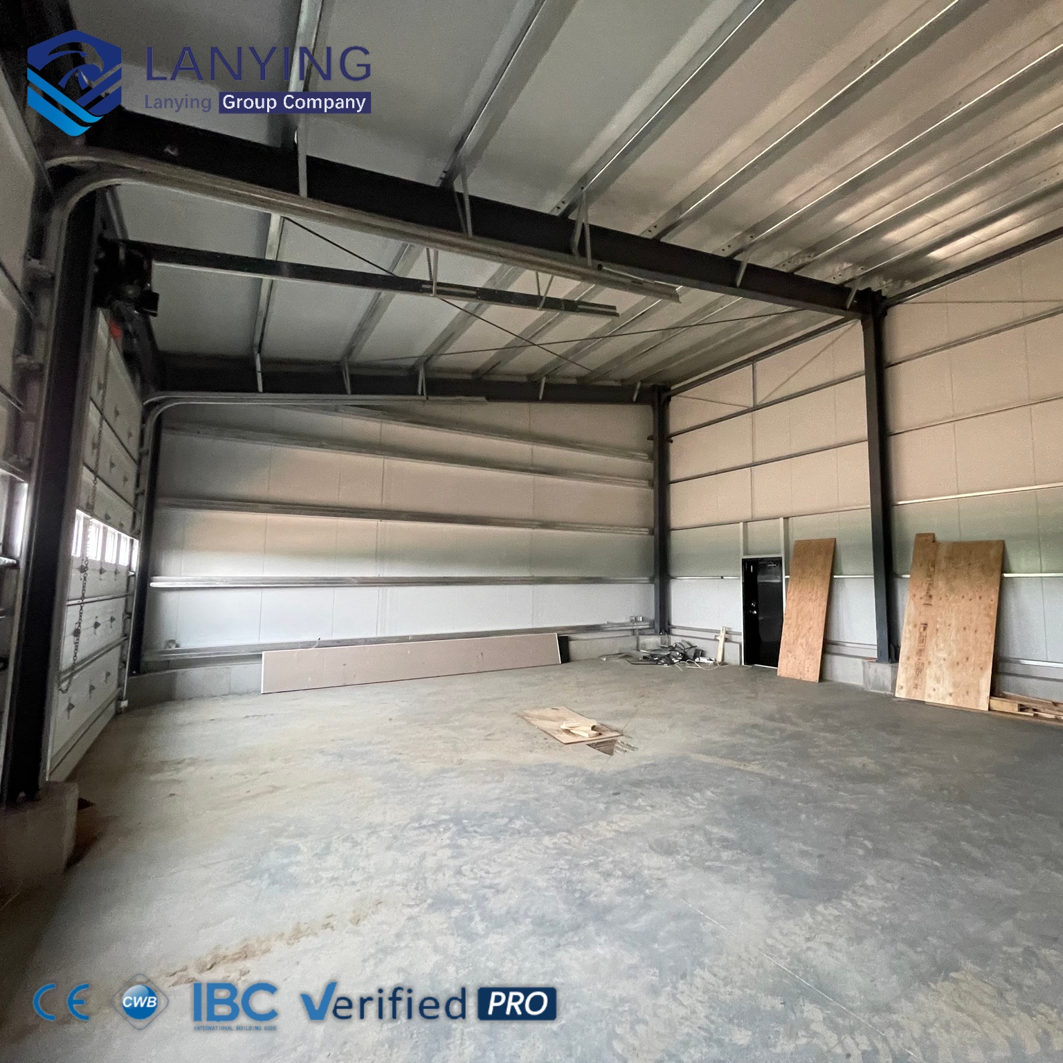 Custom Steel Building with Reliable Steel Frame for Warehouse, Workshop and Commercial Building Projects