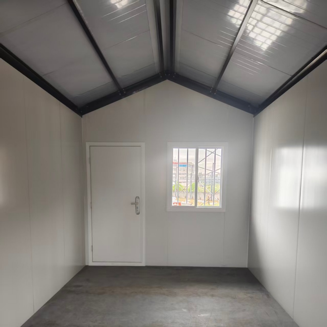 2 Storey Modular Container House Casa Modular Custom Triangle Roof Flat Pack Design Modern Villa Apartment