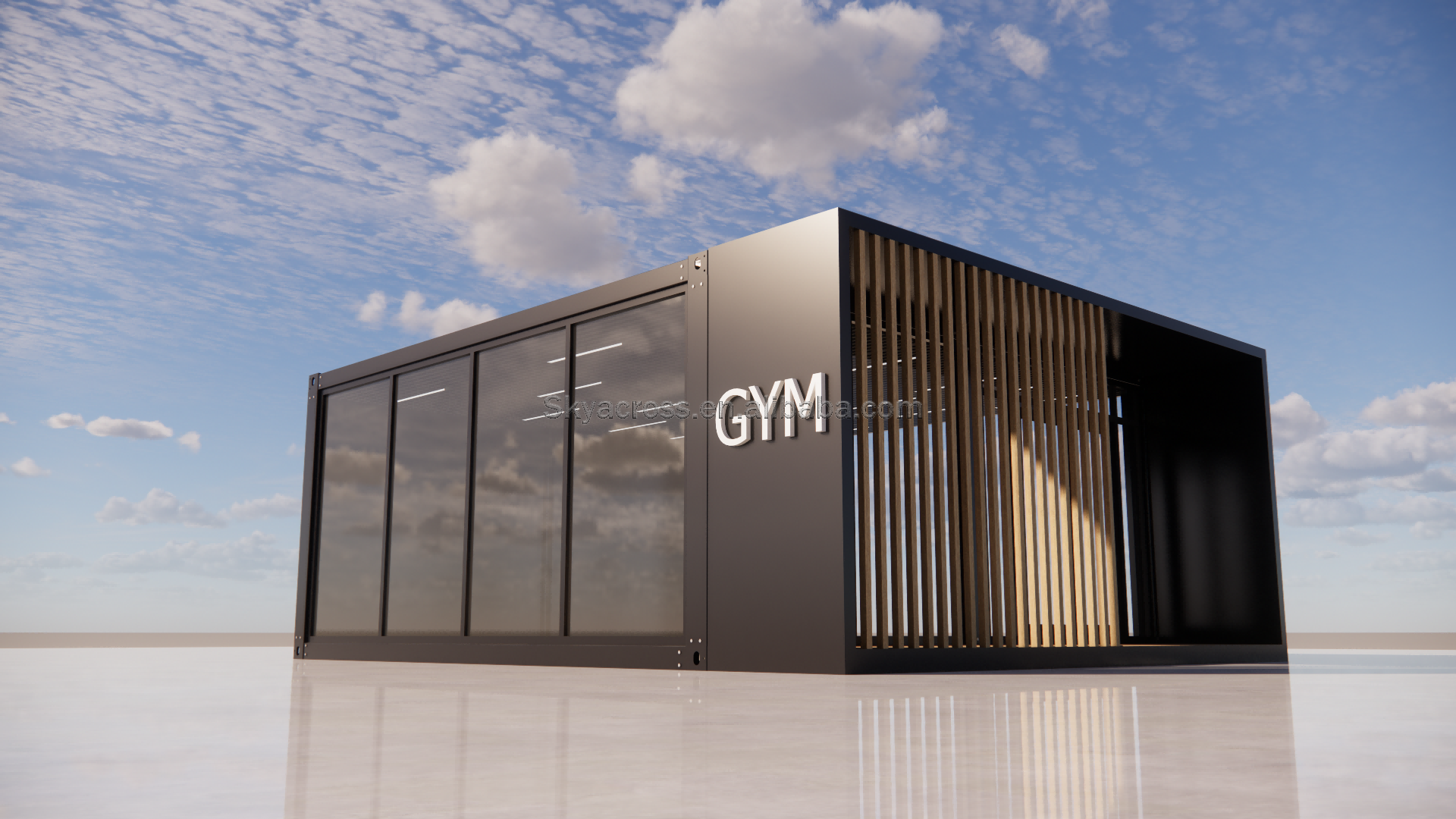 Modern Prefabricated Building Backyard Outdoor Garden Gym Room Studio Office Shed House