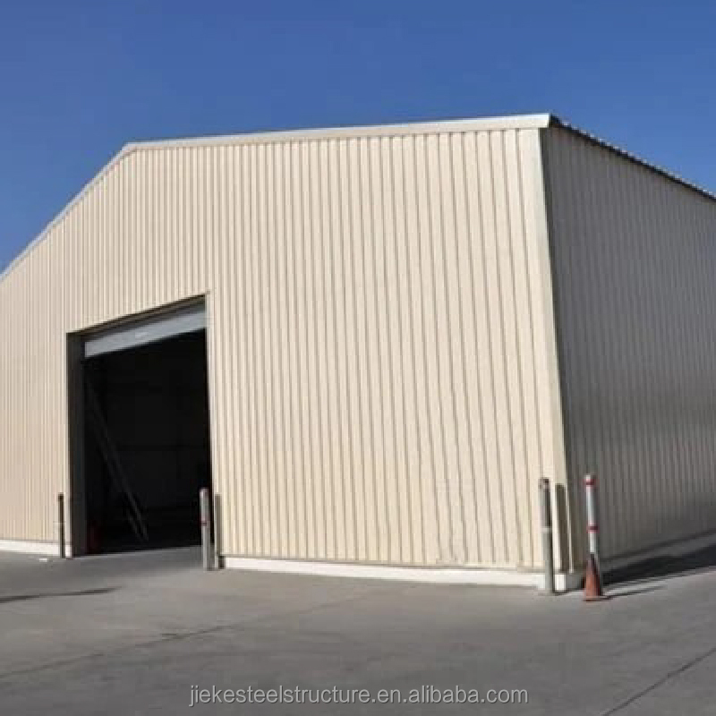 High-quality Lightweight Prefabricated Steel Warehouses Single-story Factory Garage Chinese Design For Warranty