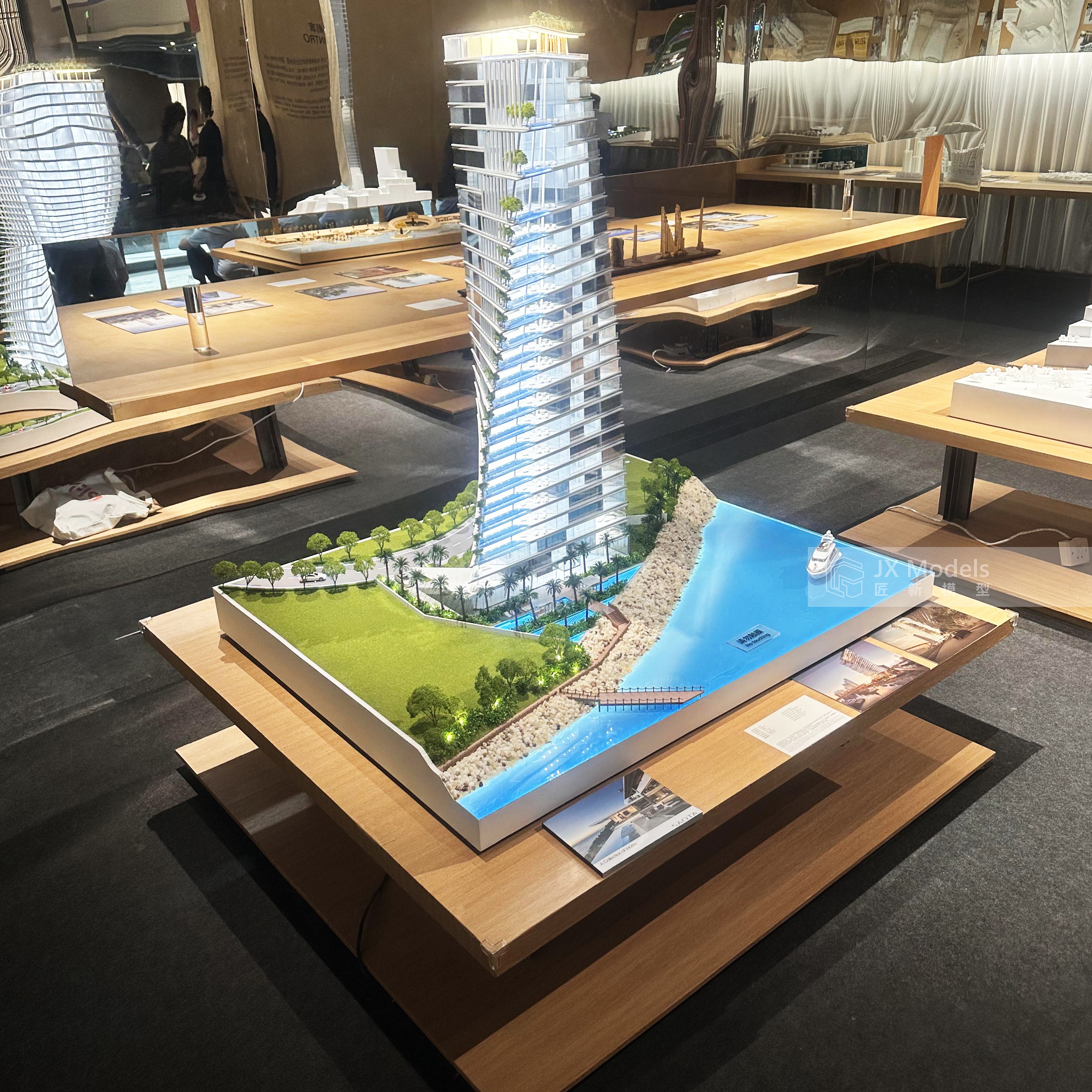 High-end Customized Apartment Building Model Scale Model Design And Production One-stop Service