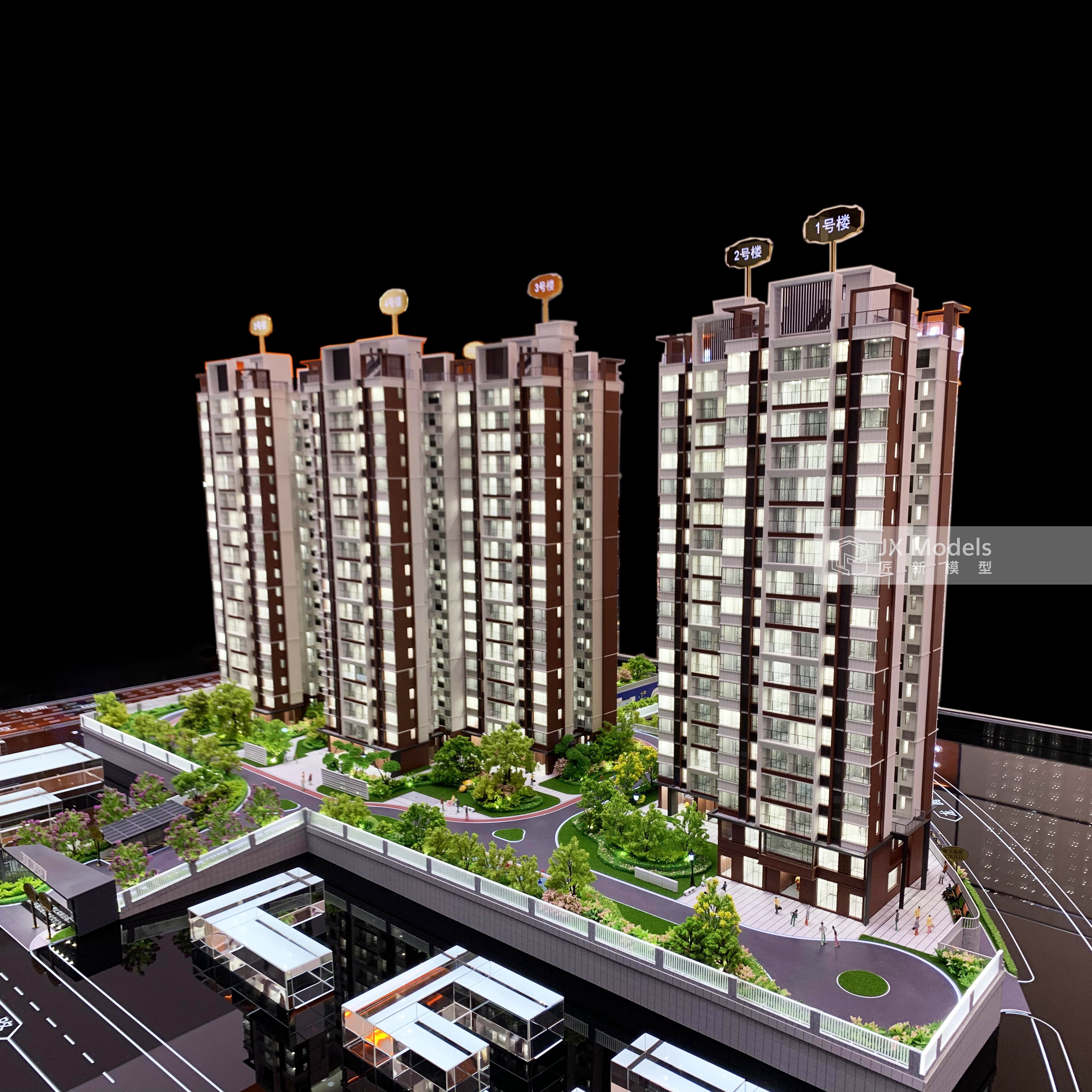 Office Building Model View 3